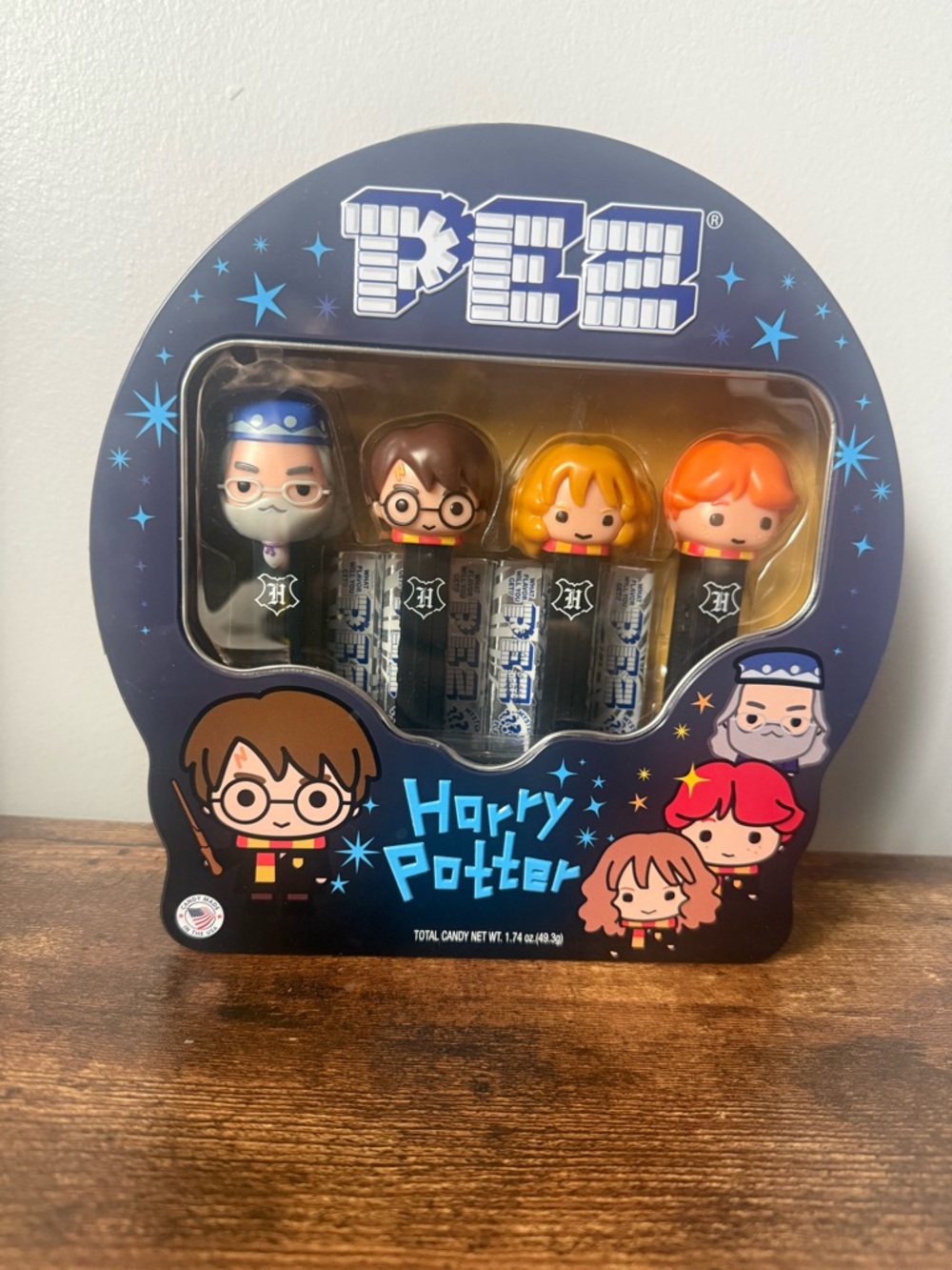 Harry Potter Pez Collection- new in tin sealed